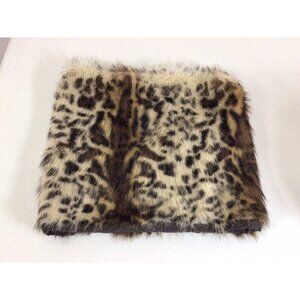 Express Leopard Cowl Snood Scarf Animal Print Neck Warmer